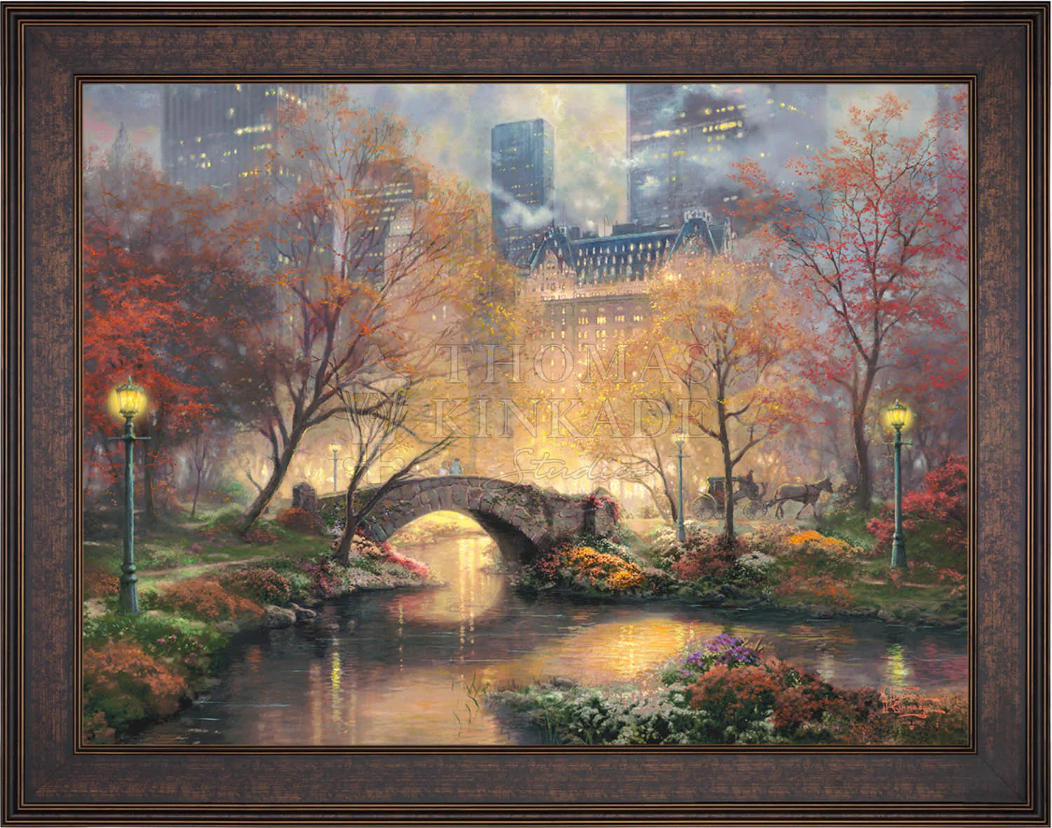 Central Park in the Fall - Limited Edition Canvas - Image 15