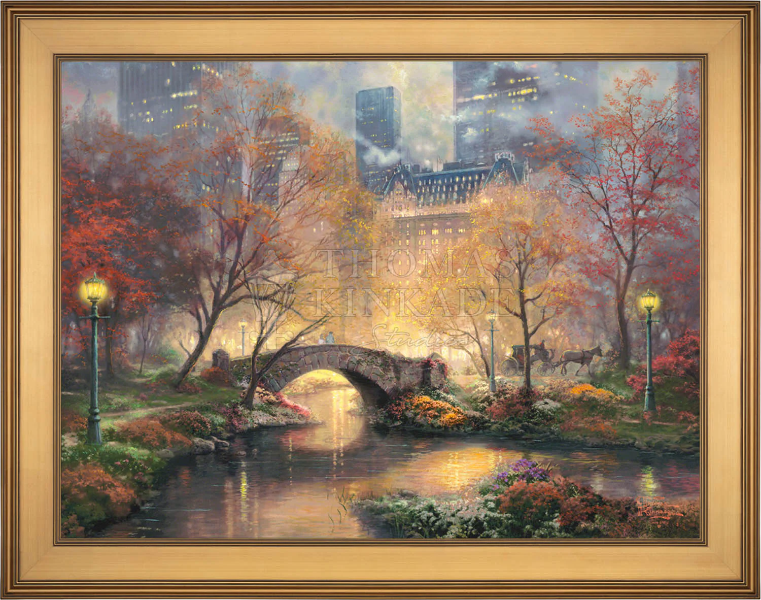 Central Park in the Fall - Limited Edition Canvas - Image 19